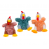 JV- Gallo - cm 18 - Confezione 3 pezzi