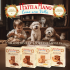 Dolci Impronte – Hand-Made – Lunatici – Pack of 6 Boxes Shortbread Cookies   S04with Carob – 250g