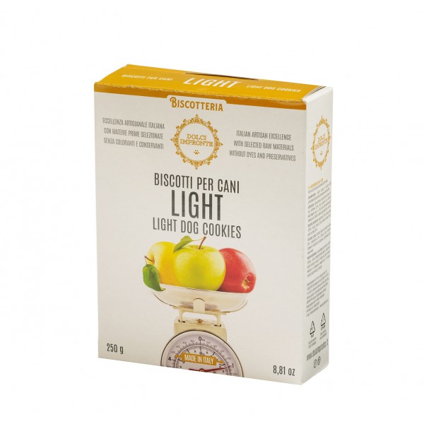 Dolci Impronte - Biscotti Light per cani  - 250 gr