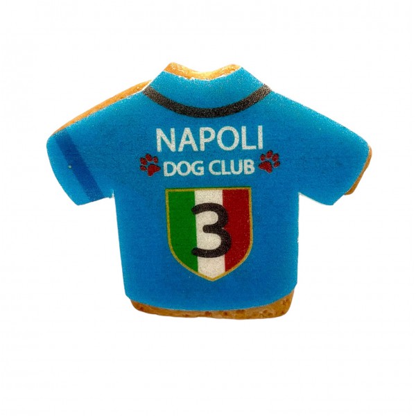 Dolci Impronte - T-Shirt Celebrativa - Napoli Dog Club - 20gr - Edizione Limitata-