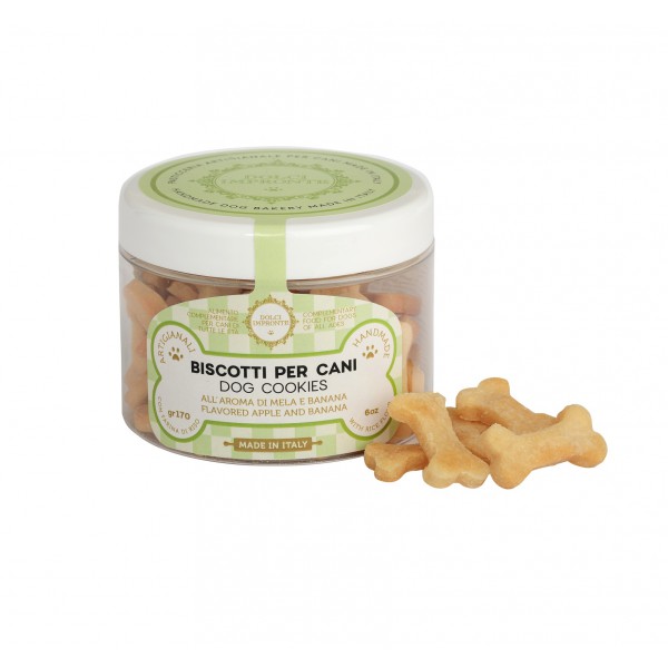 Dolci Impronte® - Biscuits with Rice Flour - Apple and Banana Flavored - Jar 170 gr