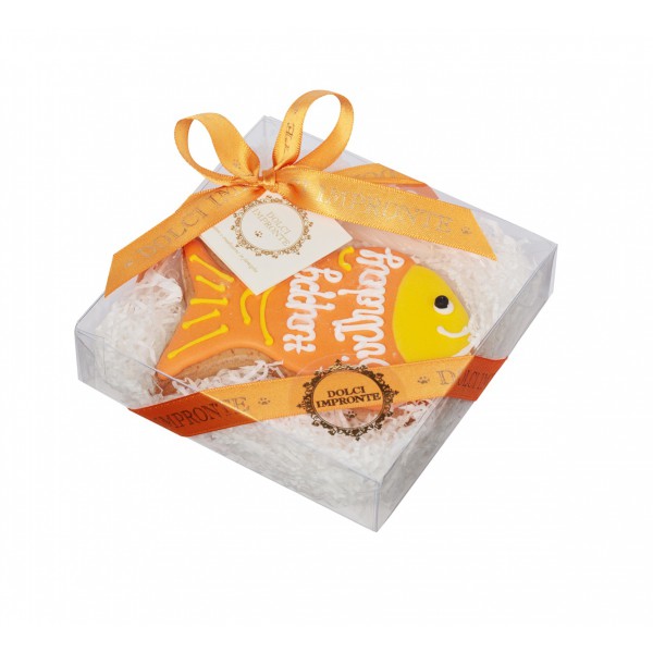 Dolci Impronte® - Orange Fish - Cake for Cats - Salmon Flavor - 73 gr