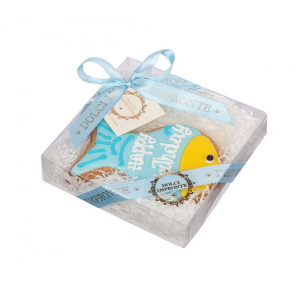 Dolci Impronte® - Blue Fish - Torta per Gatto- Aroma Salmone - 73 gr