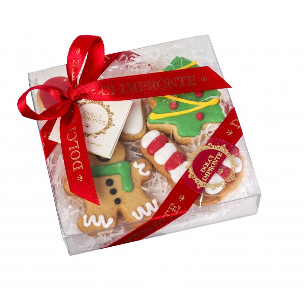 Dolci Impronte - Xmas Cookies Box 105 gr - 4 pieces