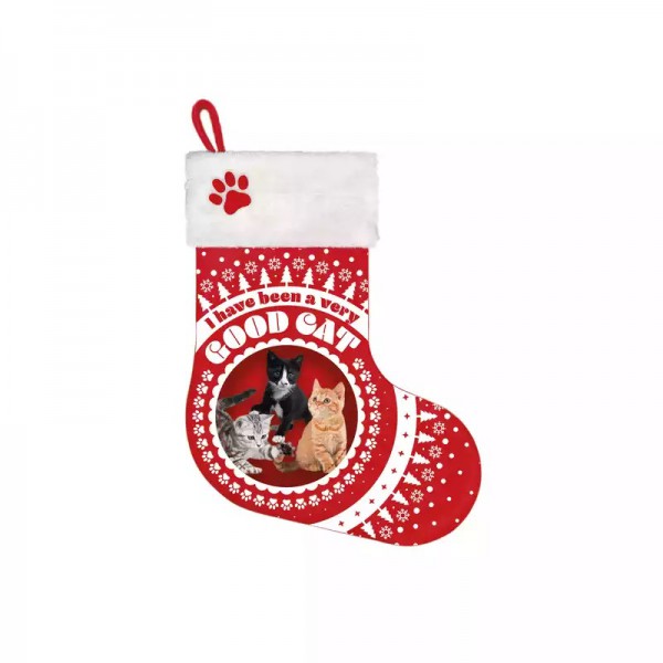 PG - Calza Regalo Natale Gatto