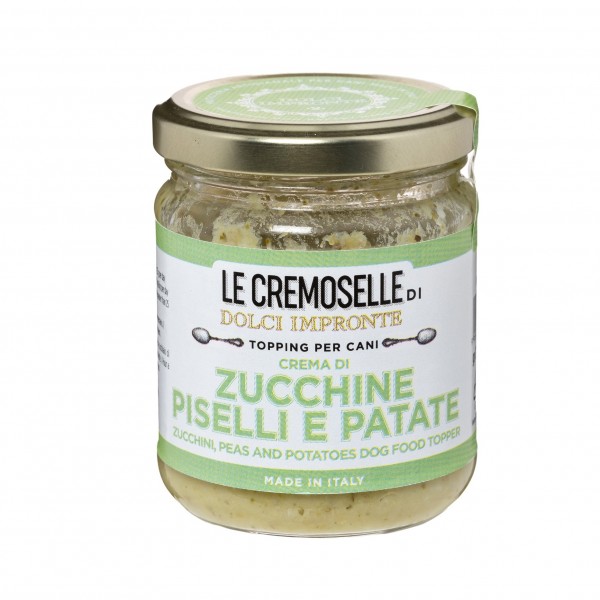 Dolci Impronte - Topping Naturale Le Cremoselle  Zucchine Piselli Patate - 125gr