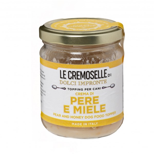Dolci Impronte - Le Cremoselle Natural Topping Pears and Honey -125gr