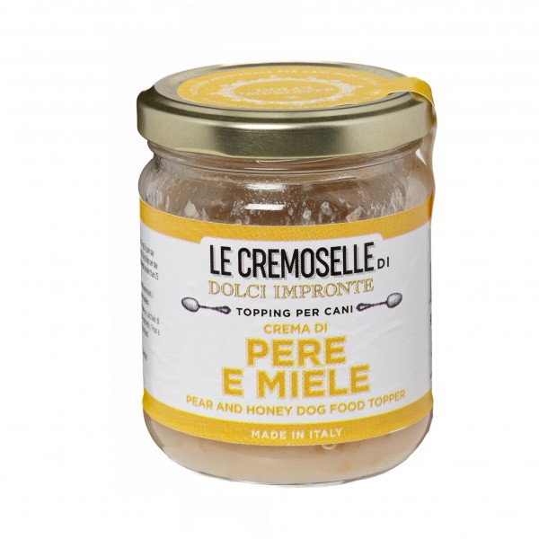 Dolci Impronte - Topping Naturale Le Cremoselle - Pere e Miele - 125gr