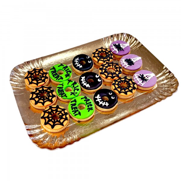 Dolci Impronte - Vassoio 15 pz Hallowen Trick or Treat  270g