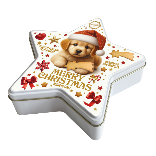 Dolci Impronte Comet Shortbread Biscuits  Star Tin Box 180g - Limited Edition-