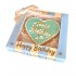 Dolci Impronte - Cuore di Torta Hand Made Decorated  - Light Blue 110gr-