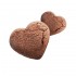 Dolci Impronte - Trilogy Collection - Baci di Cuore -  Biscotti alla Carruba 250g in scatola laminata-