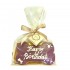 Dolci Impronte - Birthday Bone Lilla  Decorato a Mano 85 gr