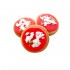 Dolci Impronte - Vassoio 15  pizzette  glassate - Decorate a Mano - 255g