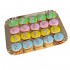 Dolci Impronte |Easter Tray 20 Decorated Small Eggs 275g