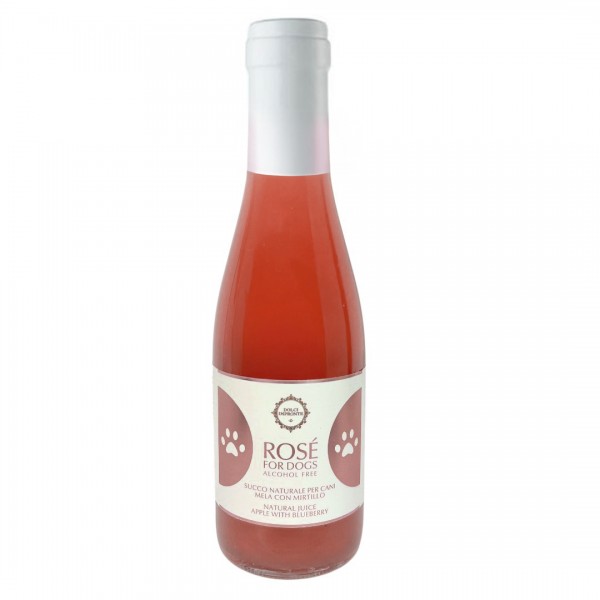 Dolci Impronte - Rosè Succo di mela con mirtillo 200ml