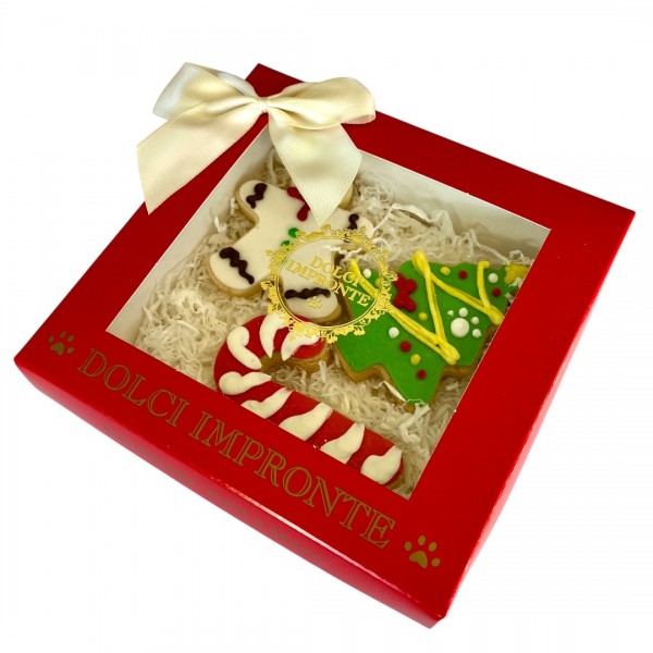 Dolci Impronte Scatola Natale Albero Candy Ginger 55g
