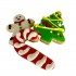 Dolci Impronte Scatola Natale Albero Candy Ginger 55g