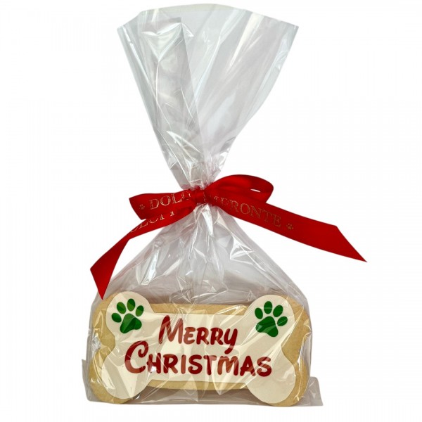 Dolci Impronte  | Sacchetto Osso Merry Christmas 65g