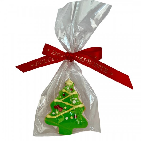 Dolci Impronte | Christmas Tree Biscuit Bag 24g