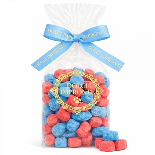 Dolci Impronte |  Mix Fragola Mirtillo Confezione 8 Sacchetti Biscottini 140g