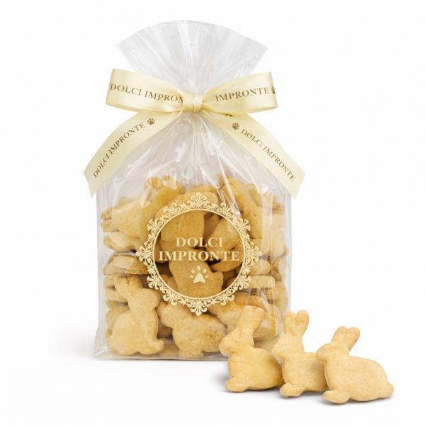 Dolci Impronte | Il Bianconiglio Apple Flavored Biscuits 180g
