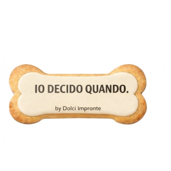 Dolci Impronte | Iconic Collection IO DECIDO QUANDO  Osso 76g