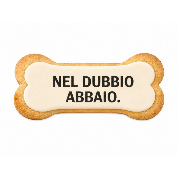 Dolci Impronte | Iconic Collection NEL DUBBIO ABBAIO Osso 76g