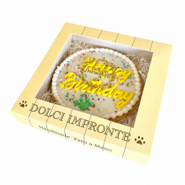 Dolci Impronte -Torta Compleanno Funny Rotonda- 115gr