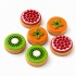 Dolci Impronte |Vassoio 15 Biscotti Kiwi Melagrana Caco 270g