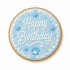 Dolci Impronte |  Birthday Round Cake Azzurra 100 gr