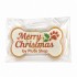Dolci Impronte | Customizable decorated Christmas biscuit 41g (pack 30pcs)