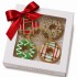 Dolci Impronte | Christmas Gift Box with 4 Mini Donuts 55 g.  Pack 2 pcs   S17
