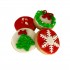Dolci Impronte| Vassoio 12 Cupcake Soggetti Natale 230g  S18
