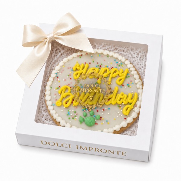 Dolci Impronte -Torta Compleanno Funny Rotonda- 115gr