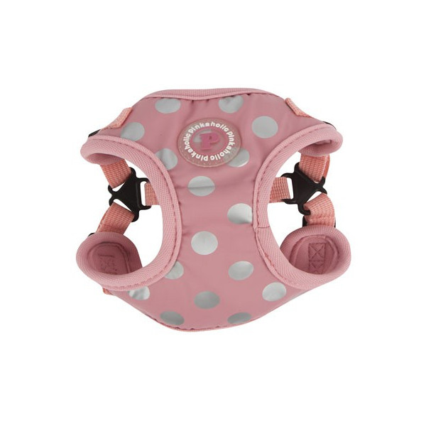 Pinkaholic - Pettorina Regolabile a Pois - Chic Pinka Harness Nara - Lime