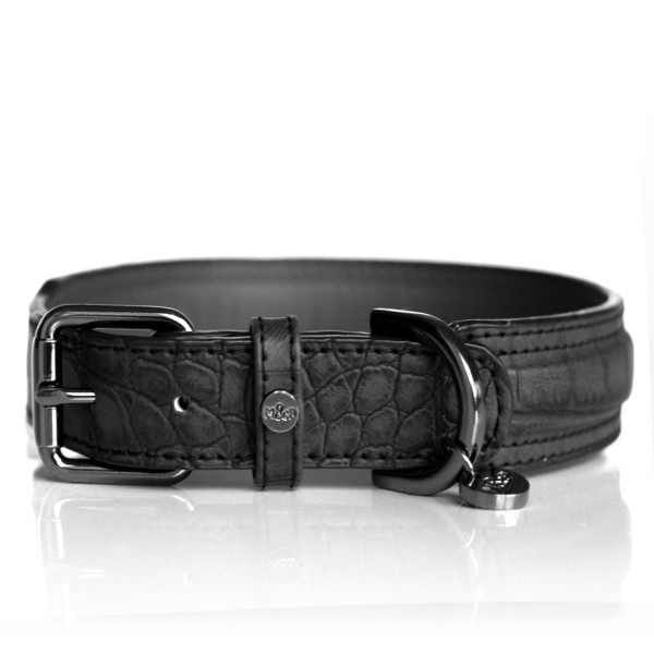 Milk&Pepper Hogan Collar Black My Luxury Pet Venezia
