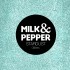 Milk&Pepper  Collare Stardust - Lagoon -25x1cm