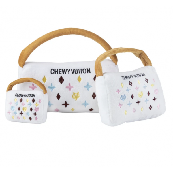 HDD- The White Chewy Vu Purse - Small