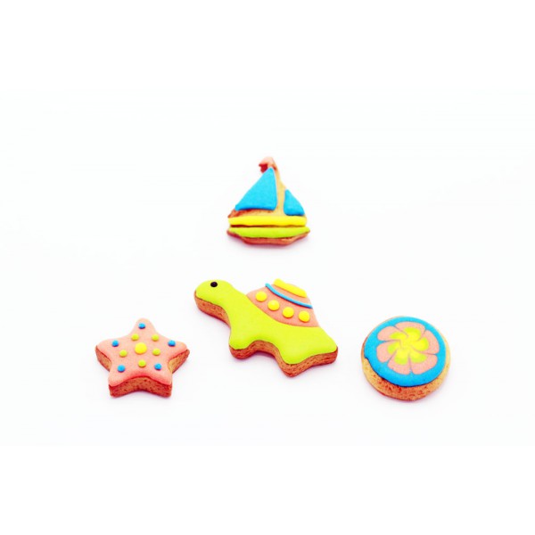 Dolci Impronte® - The Sea - Confezione 4 pezzi- 62 gr