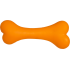 JV - Orange Rubber Bone - cm 21.4- Peanut flavor