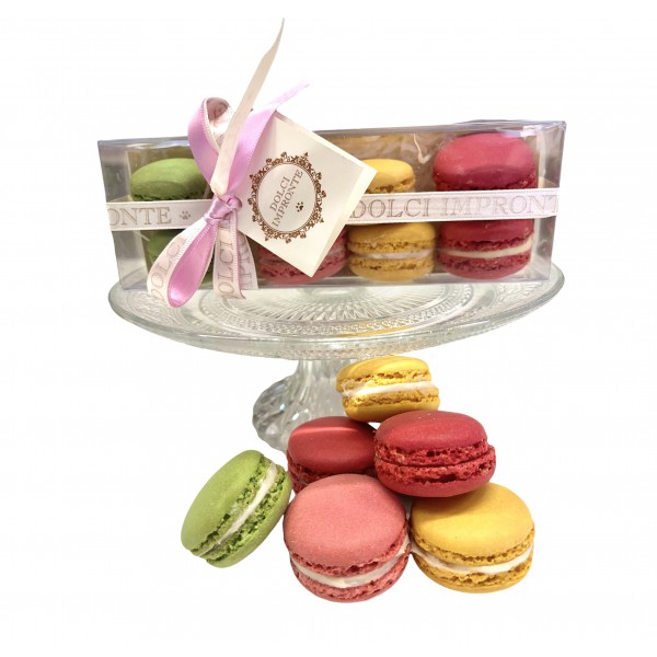 Dolci Impronte® Scatola Macarons 8pz - 80gr