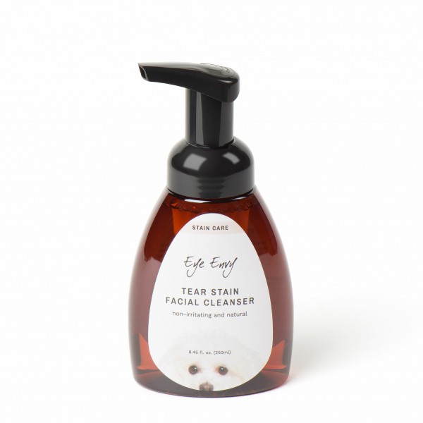 Eye Envy - Tear Stain Facial Cleanser Detergente schiumogeno per Musetto di Cani e Gatti - 250 ml