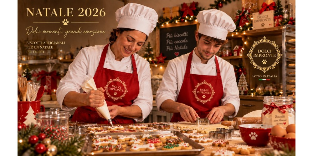 Natale 2026 Biscotti e Pasticceria Dolci Impronte